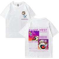 Kanye West Graduation Album Graphic Tee - White / 2XL