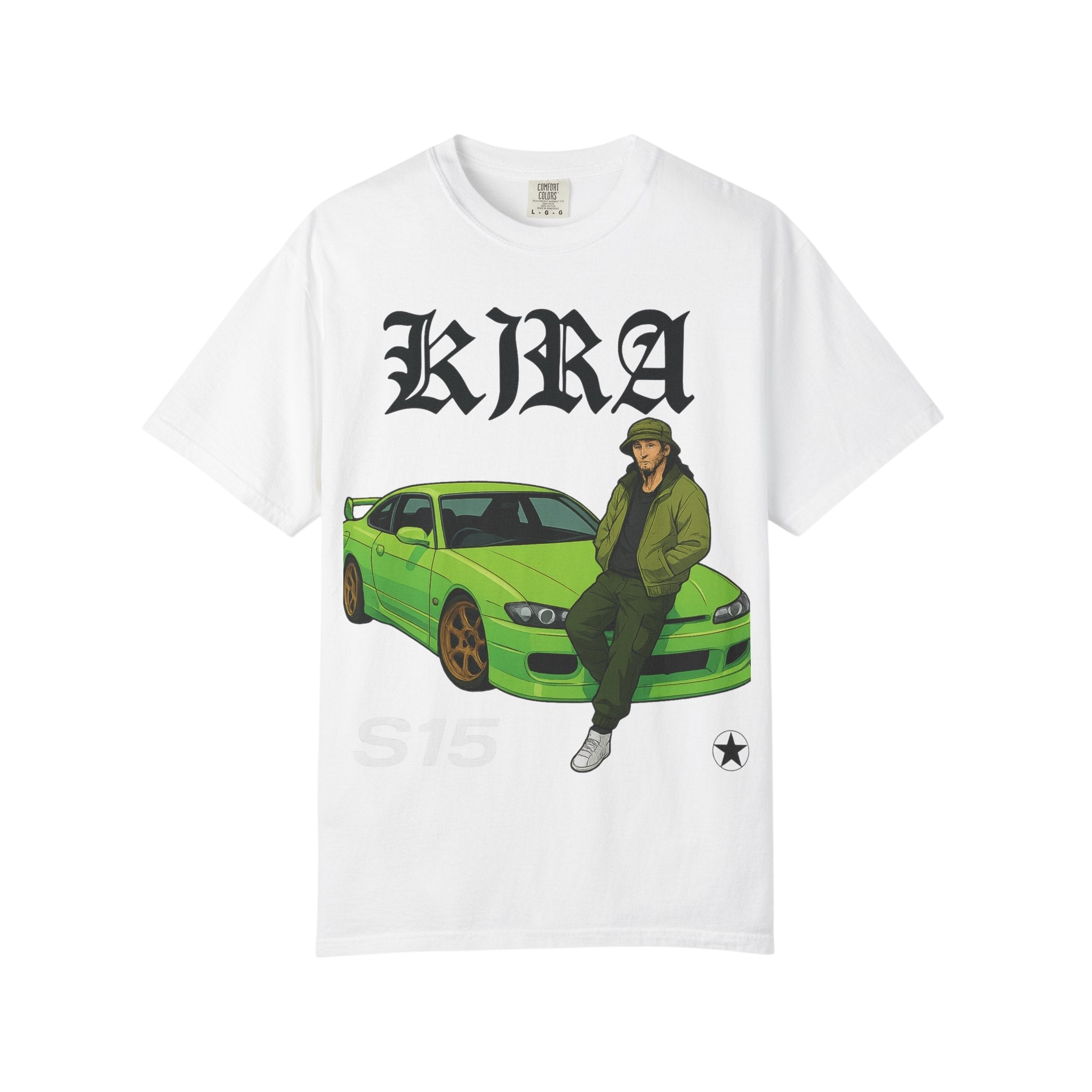 KIRA S15 Streetwear Tee - White / S
