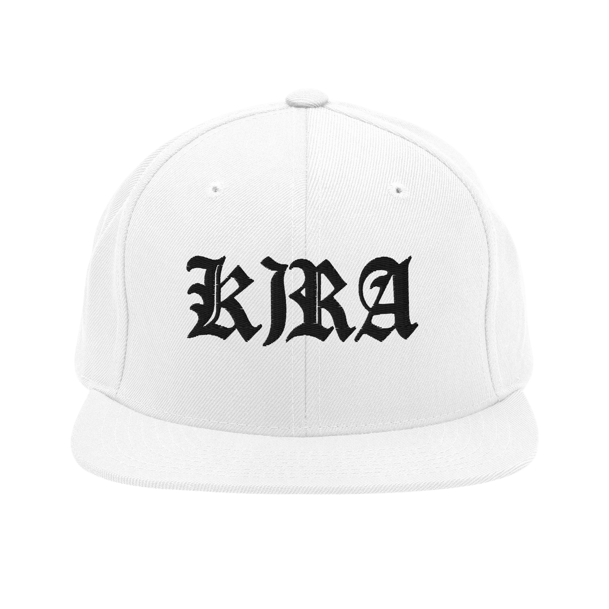 KIRA Streetwear White Snapback Hat - White / One size