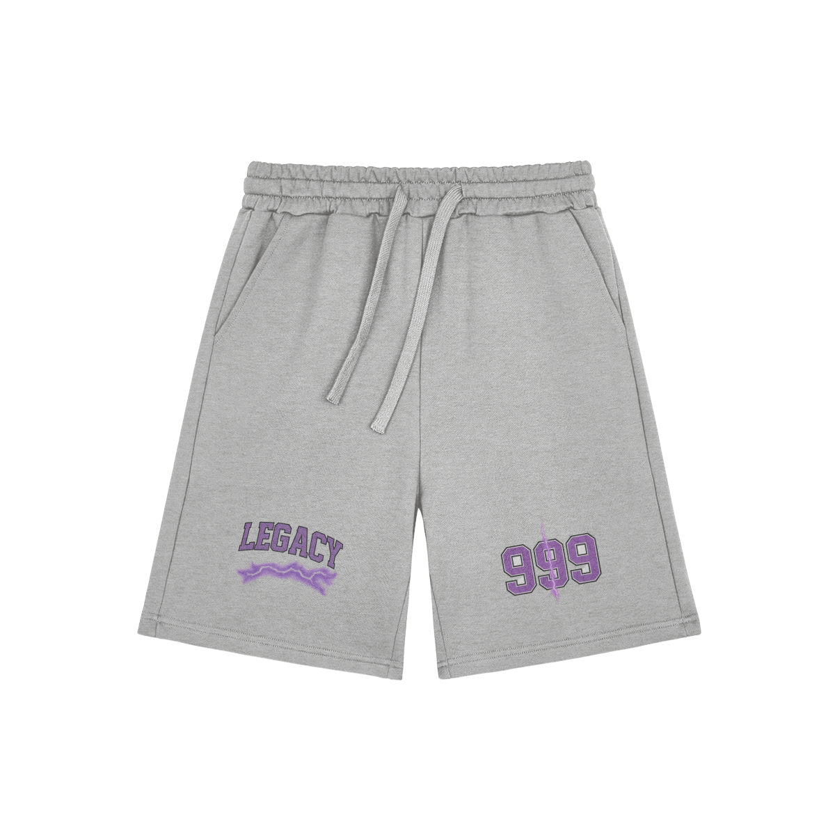 Legacy 999 Sweatshorts - Light Grey - Heather Gray / S
