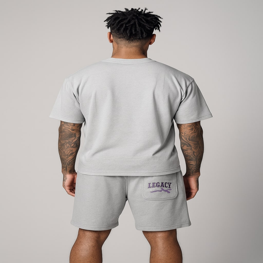 Legacy 999 Sweatshorts - Light Grey