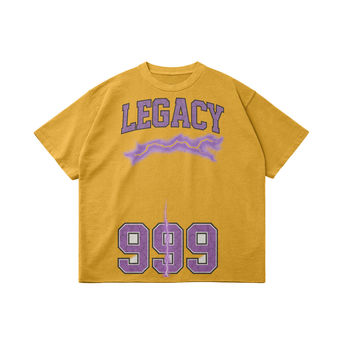 Legacy Lightning 999 Graphic Tee - Yellow