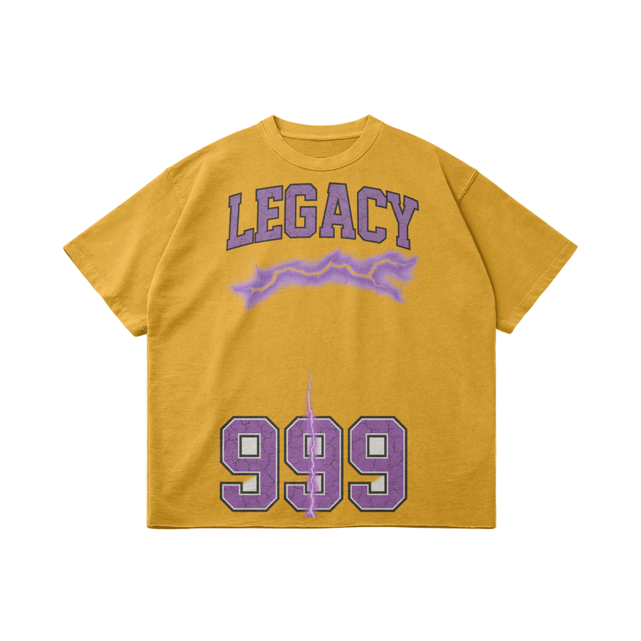 Legacy Lightning 999 Graphic Tee - Yellow