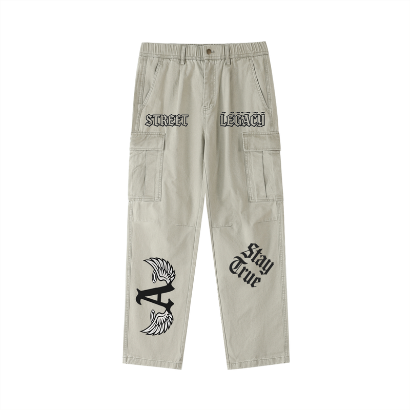 Legacy Streetwear Cargo Pants – Beige