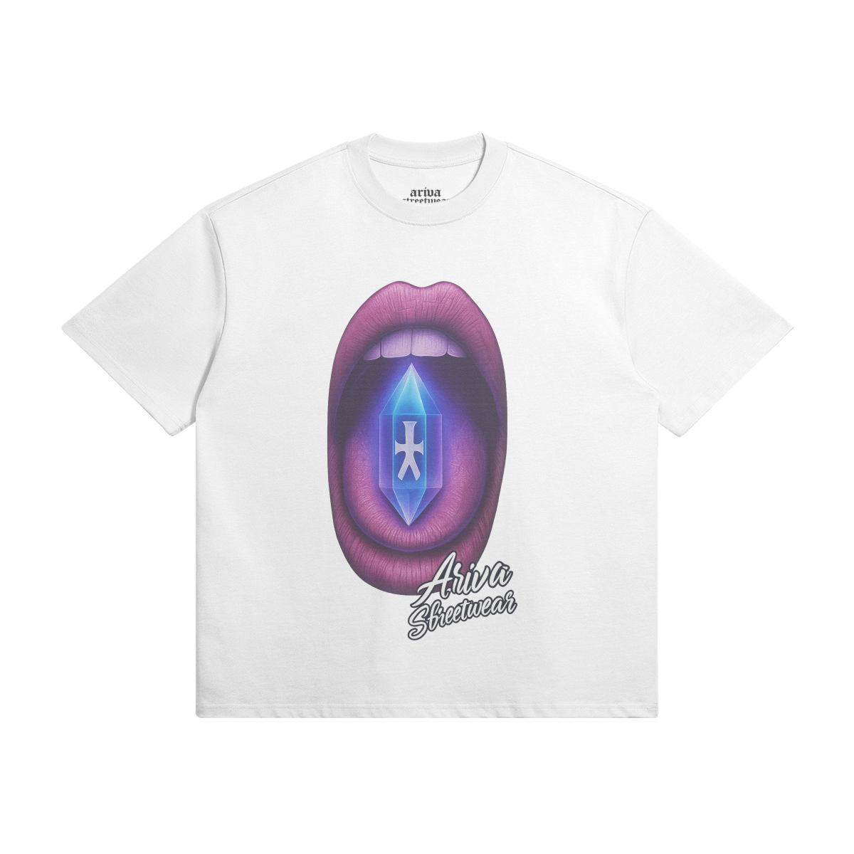 Loud Mouth Crystal Drop Graphic Tee