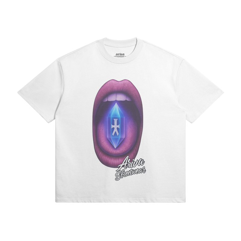 Loud Mouth Crystal Drop Graphic Tee
