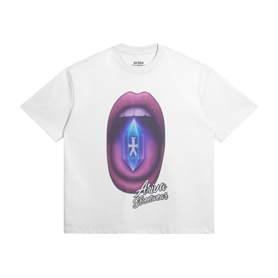 Loud Mouth Crystal Drop Graphic Tee