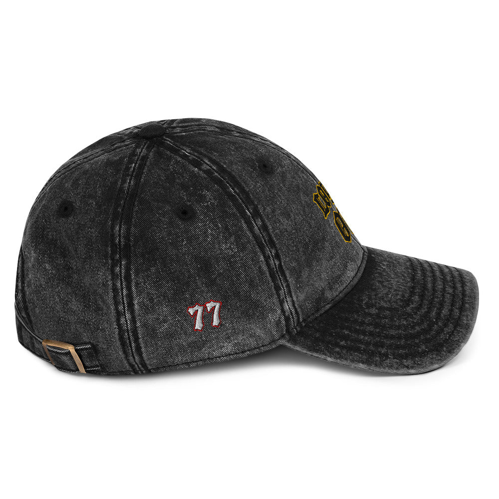 Loyalty Over Vintage Dad Cap - Black / One size