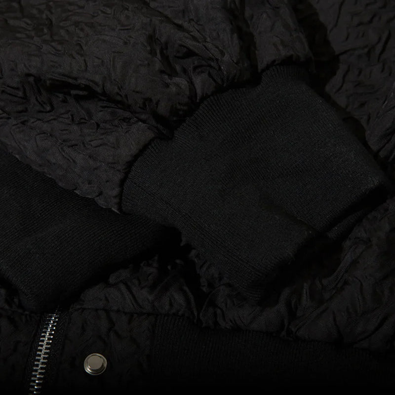 MA1 Quilted White Bomber Jacket