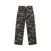 Camouflage cargo pants.