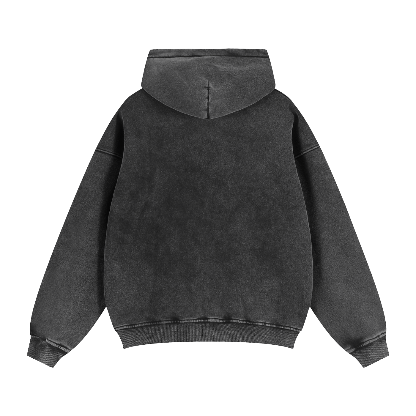 Charcoal gray hooded sweatshirt for Men’s Casual Streetwear Zip Hoodie style