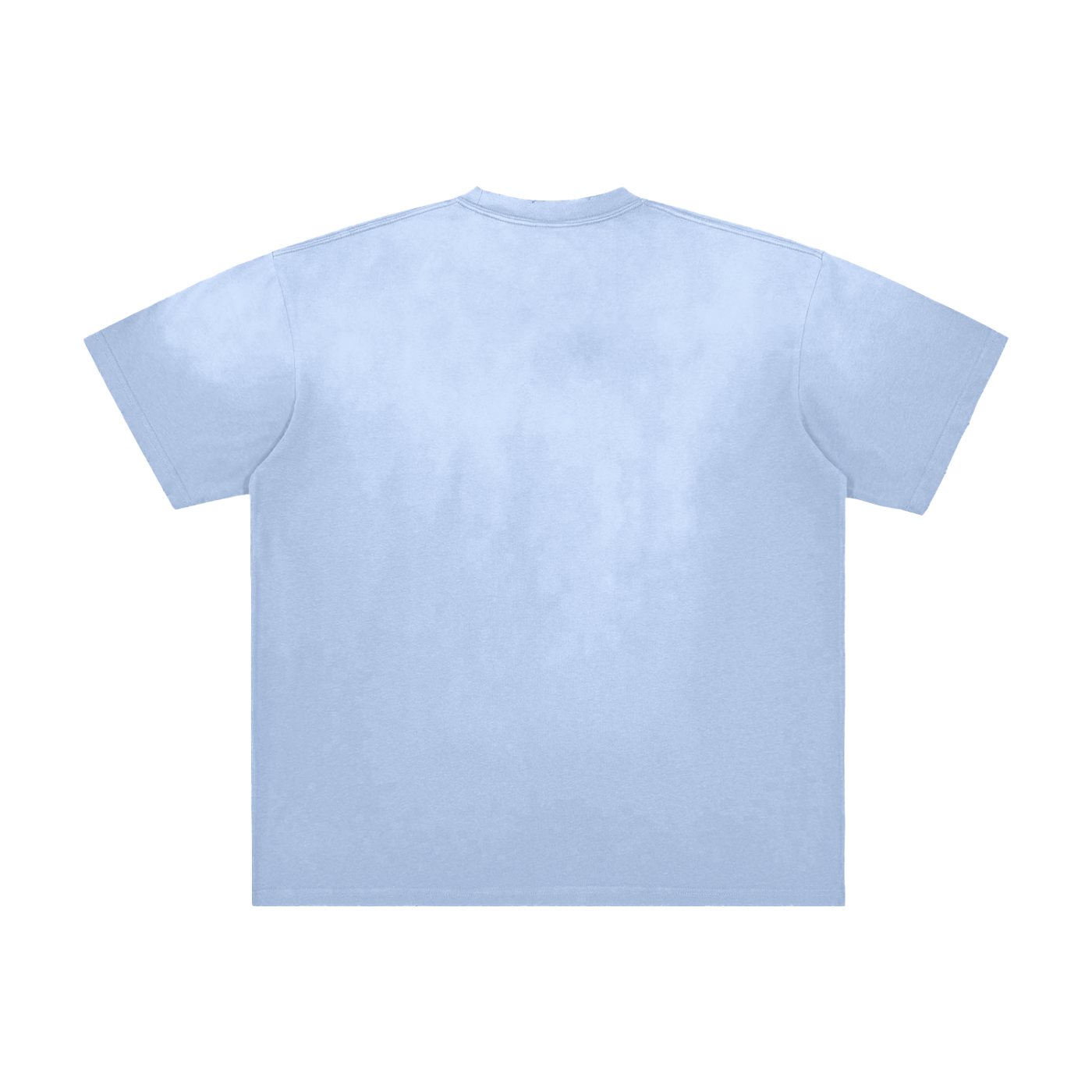 Light blue Men’s Classic Fit Cotton Vintage T-Shirt for stylish comfort in any size