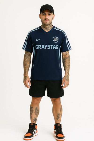 Men’s Dark Blue Soccer Jersey