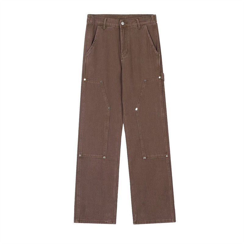 Men's Olive Green Carpenter Pants