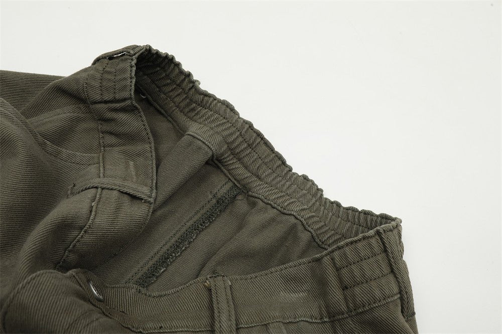 Men's Olive Green Carpenter Pants