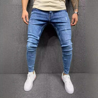 Men’s Skinny Distressed Jeans - Men’s Jeans