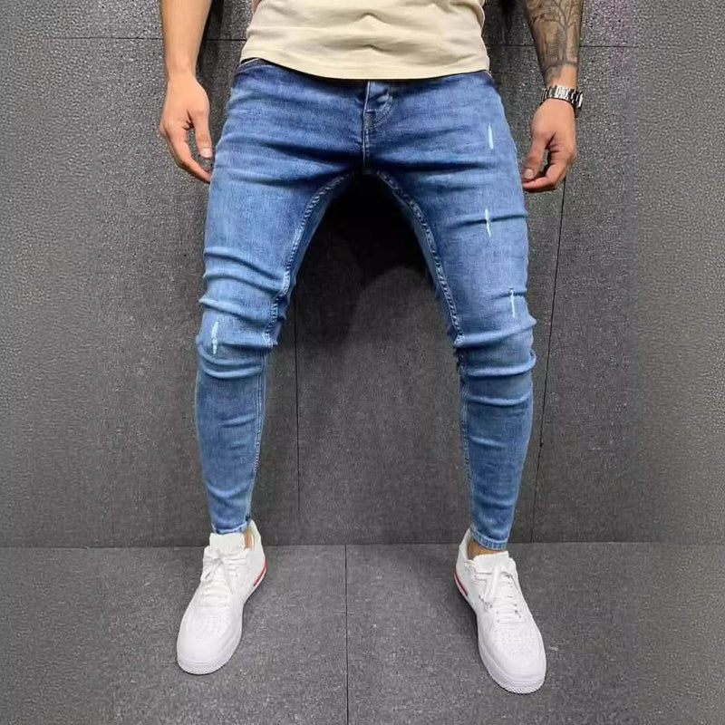 Men's Skinny Distressed Jeans