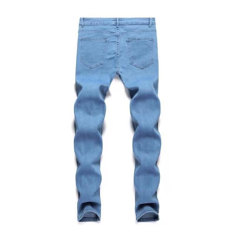 Men's Skinny Distressed Jeans