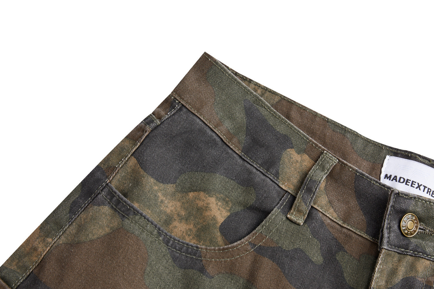 Men's Streetwear Camo Cargo Jogger Pants