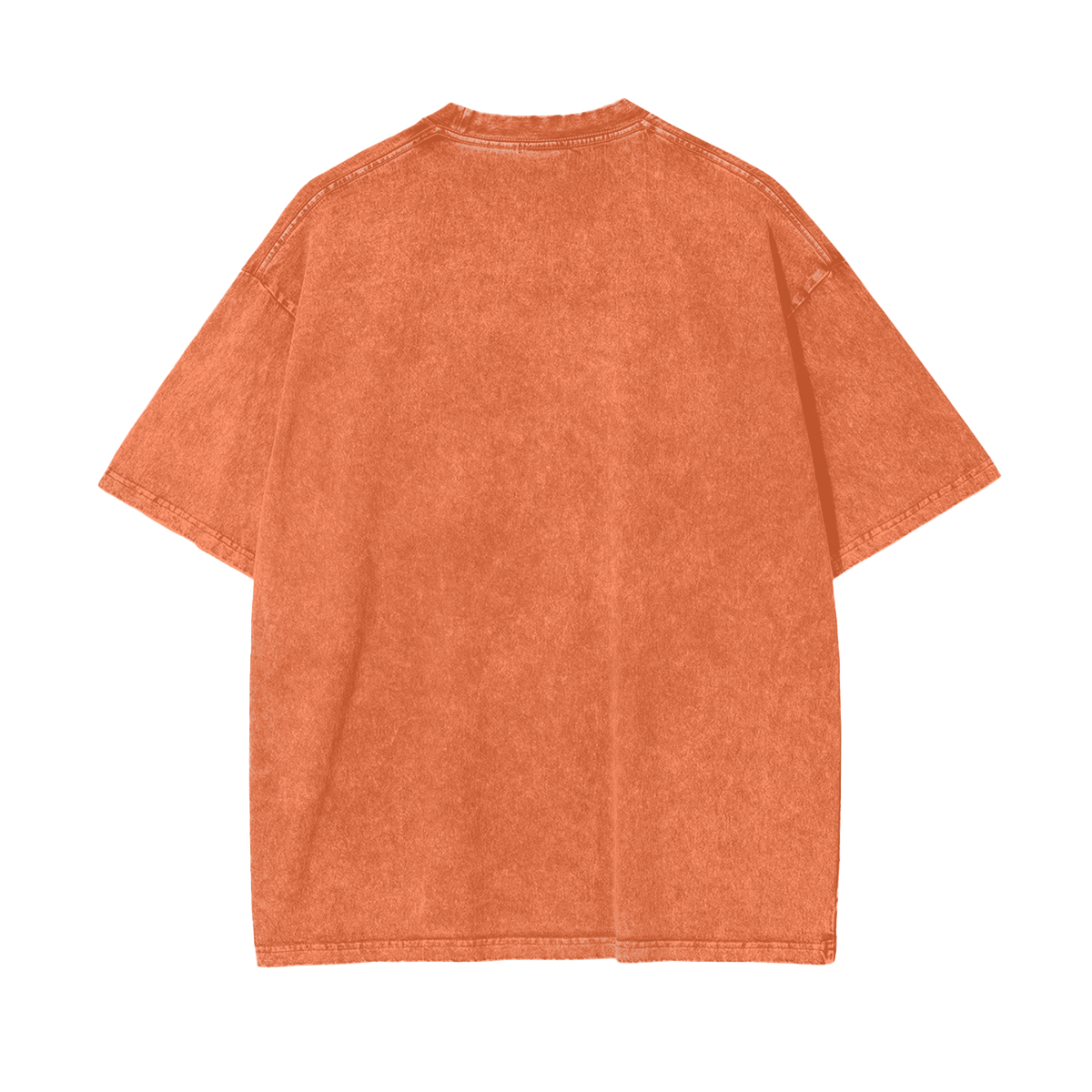 Men’s Vintage Orange Cotton T-Shirt featuring a stylish short-sleeved design