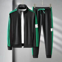Men’s Zip-Up Tracksuit Set - Men’s Outfit Sets