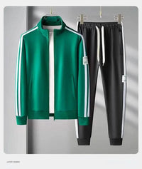 Men’s Zip-Up Tracksuit Set - Men’s Outfit Sets