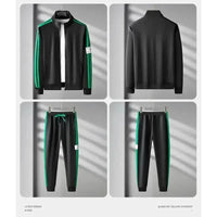 Men’s Zip-Up Tracksuit Set - Men’s Outfit Sets