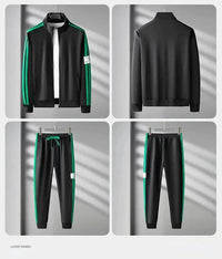 Men’s Zip-Up Tracksuit Set - Men’s Outfit Sets