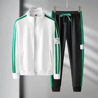 Men’s Zip-Up Tracksuit Set - Men’s Outfit Sets