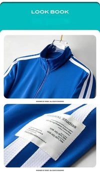 Men’s Zip-Up Tracksuit Set - Men’s Outfit Sets