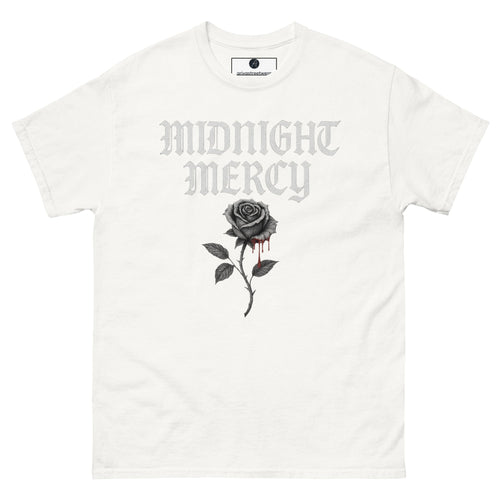 Midnight Mercy Gothic Rose Tee - S