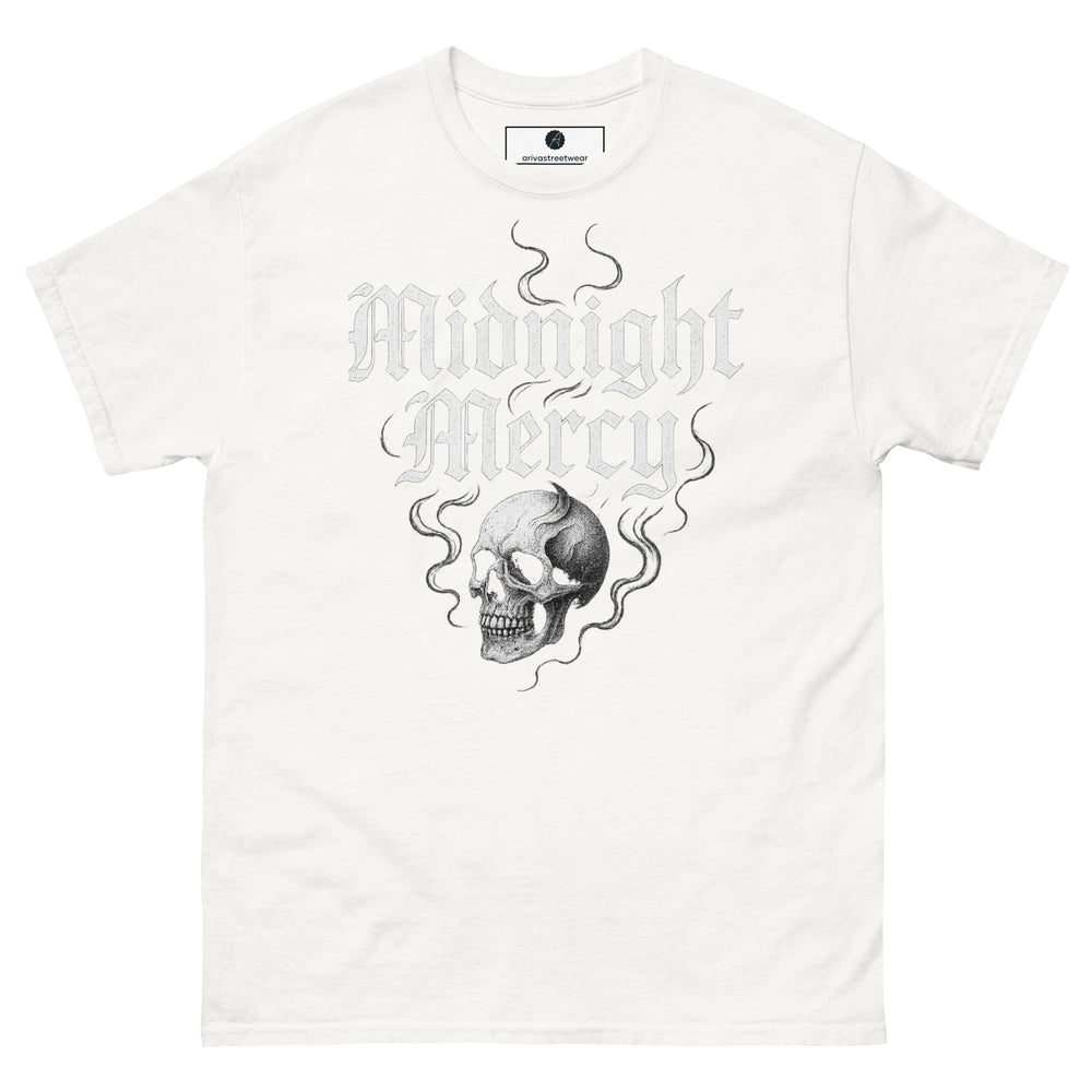 Midnight Mercy Skull Tee - S