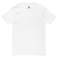 White t-shirt.
