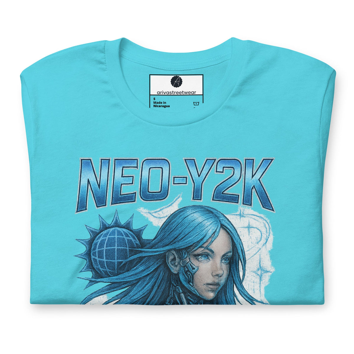 Neo-Y2K Cyber Siren Tee – System Online