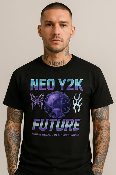Neo Y2K Future T-Shirt – hover