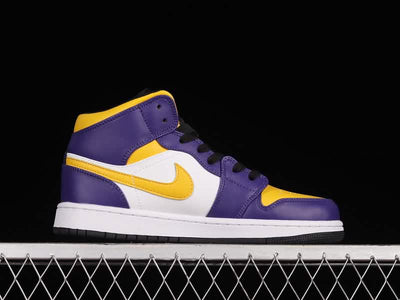 Nike Air Jordan 1 - Los Angeles Lakers - Purple / 36