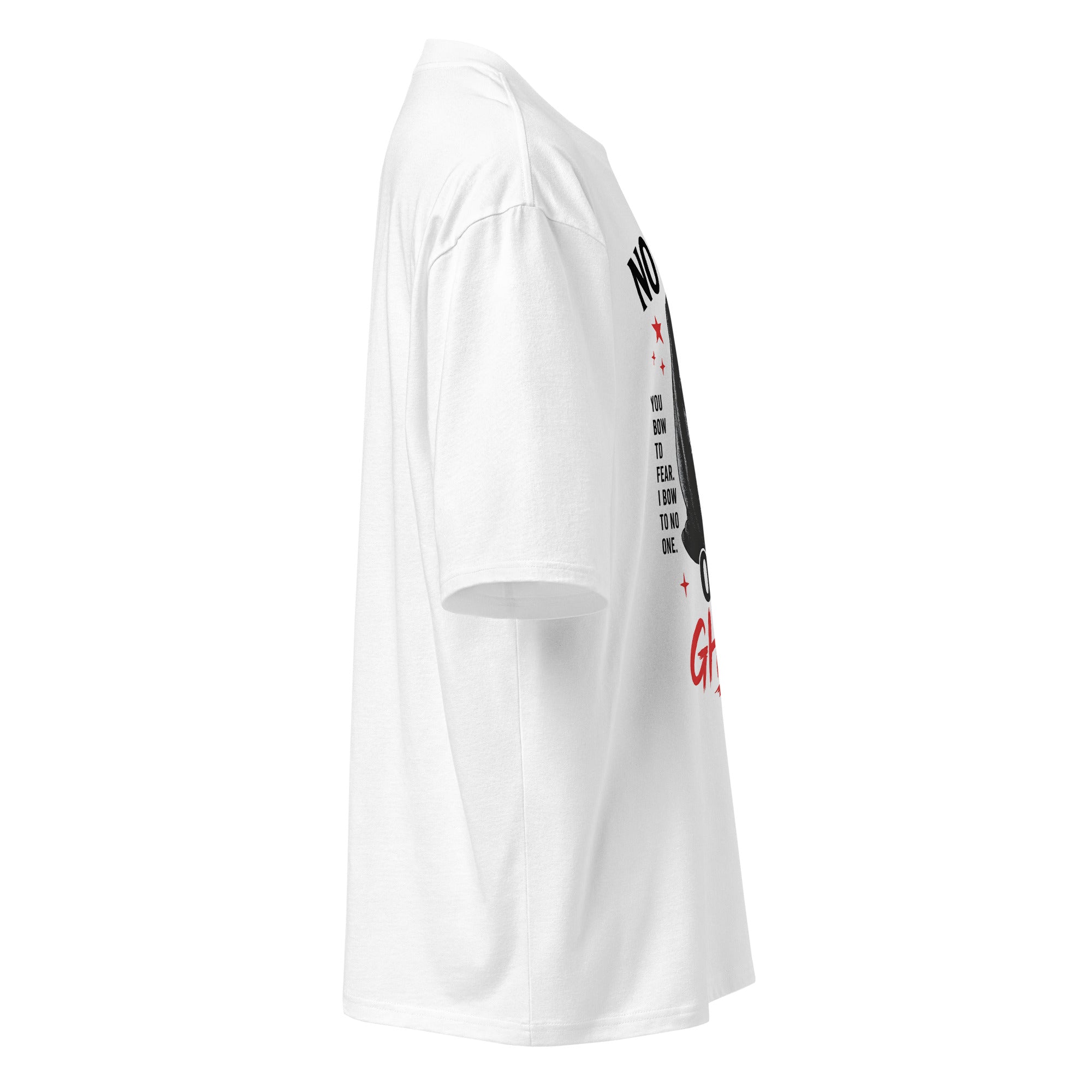 No Kings Only Ghosts White Graphic Tee