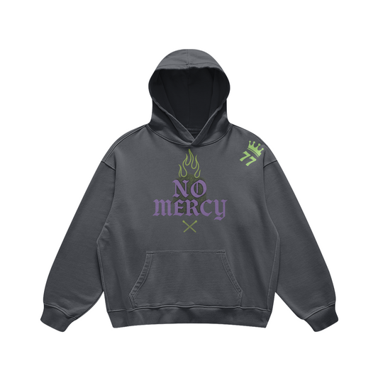 No Mercy 77 Crown Hoodie - CARBON GRAY - Carbon Gray / S
