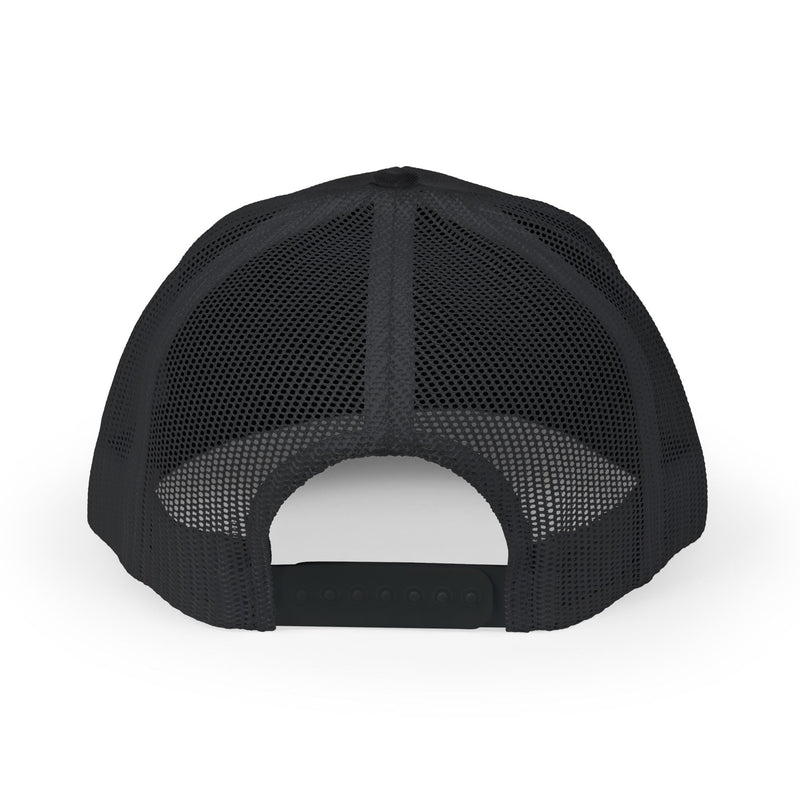 No Saints Black Snapback Trucker Cap