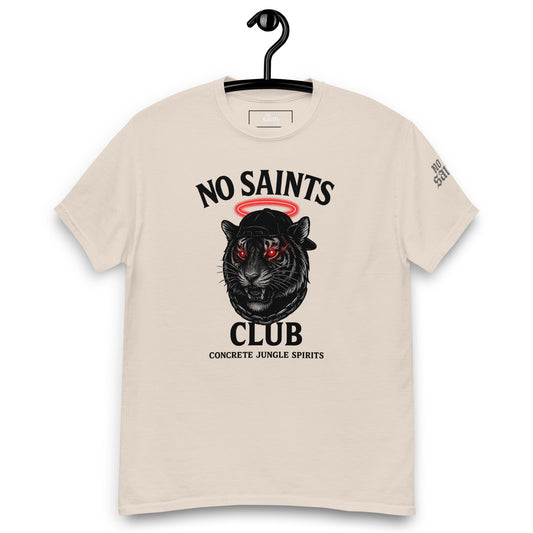 No Saints Club™ ’Concrete Jungle Spirits’ Streetwear Tee - Beige