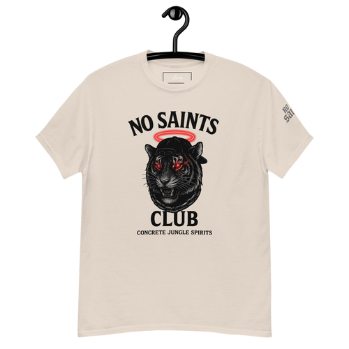 No Saints Club™ ’Concrete Jungle Spirits’ Streetwear Tee - Beige