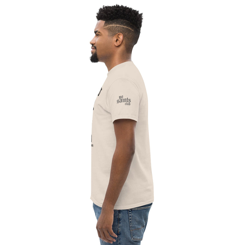 No Saints Club™ "Concrete Jungle Spirits" Streetwear Tee - Beige