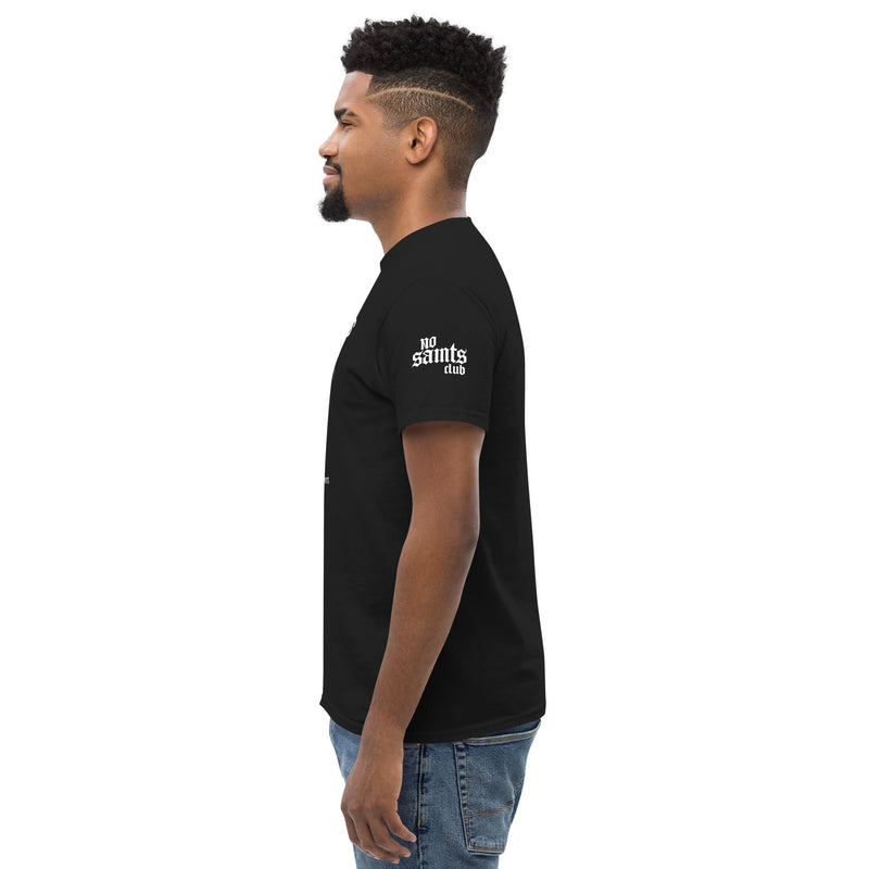 No Saints Club™ "Concrete Jungle Spirits" Streetwear Tee - BLACK