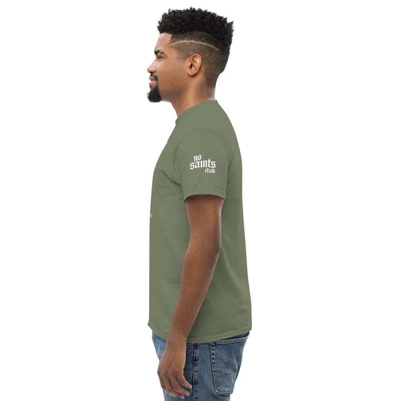 No Saints Club™ "Concrete Jungle Spirits" Streetwear Tee - Green