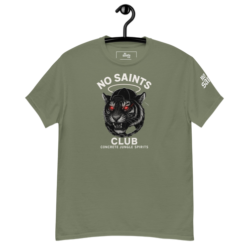 No Saints Club™ ’Concrete Jungle Spirits’ Streetwear Tee - Green
