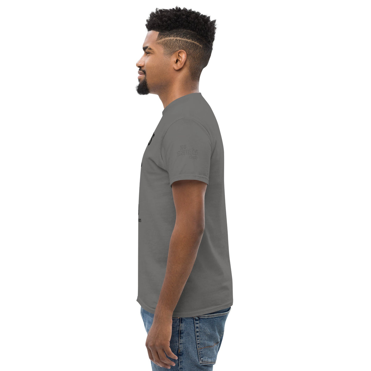 No Saints Club™ ’Concrete Jungle Spirits’ Streetwear Tee - Grey