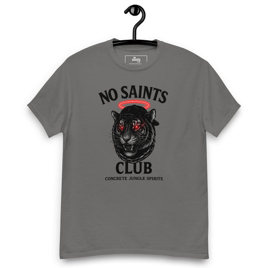 No Saints Club™ ’Concrete Jungle Spirits’ Streetwear Tee - Grey