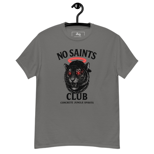 No Saints Club™ ’Concrete Jungle Spirits’ Streetwear Tee - Grey