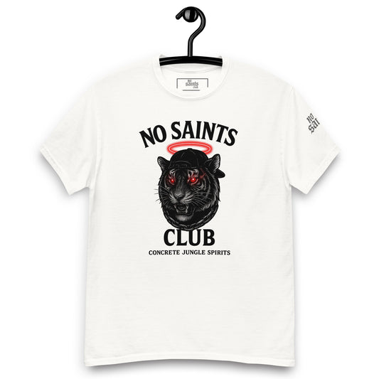 No Saints Club™ ’Concrete Jungle Spirits’ Streetwear Tee – White