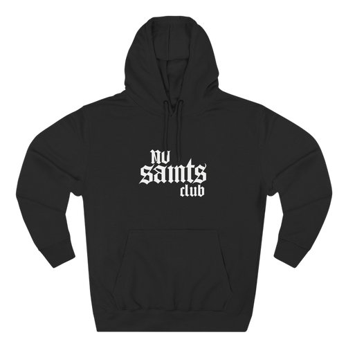 No Saints Club Fleece Hoodie - Black - S / Black — hover